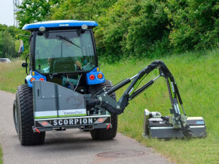 Tocătoare cu braț articulat, GreenTec Scorpion 330-430