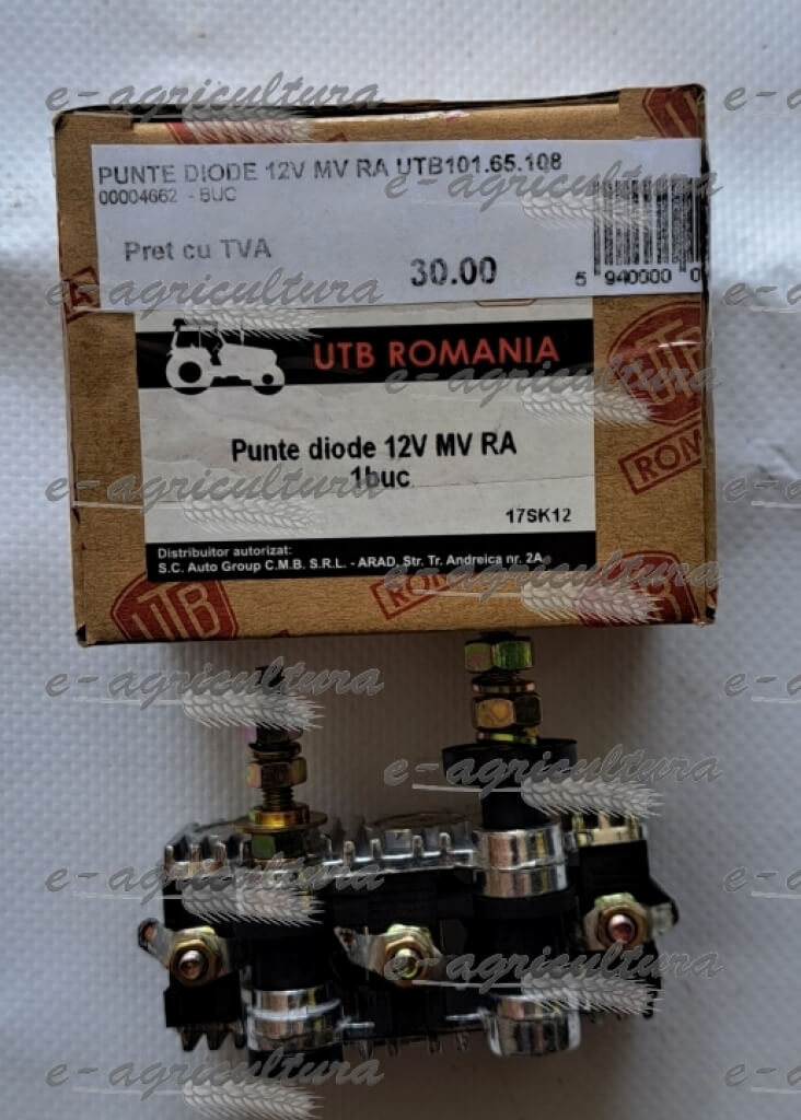 Punte diode  UTB 12v mv ra